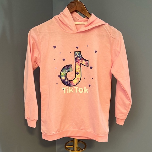 ⚡️Tik Tok Hooded Long Sleeve - Picture 1 of 3